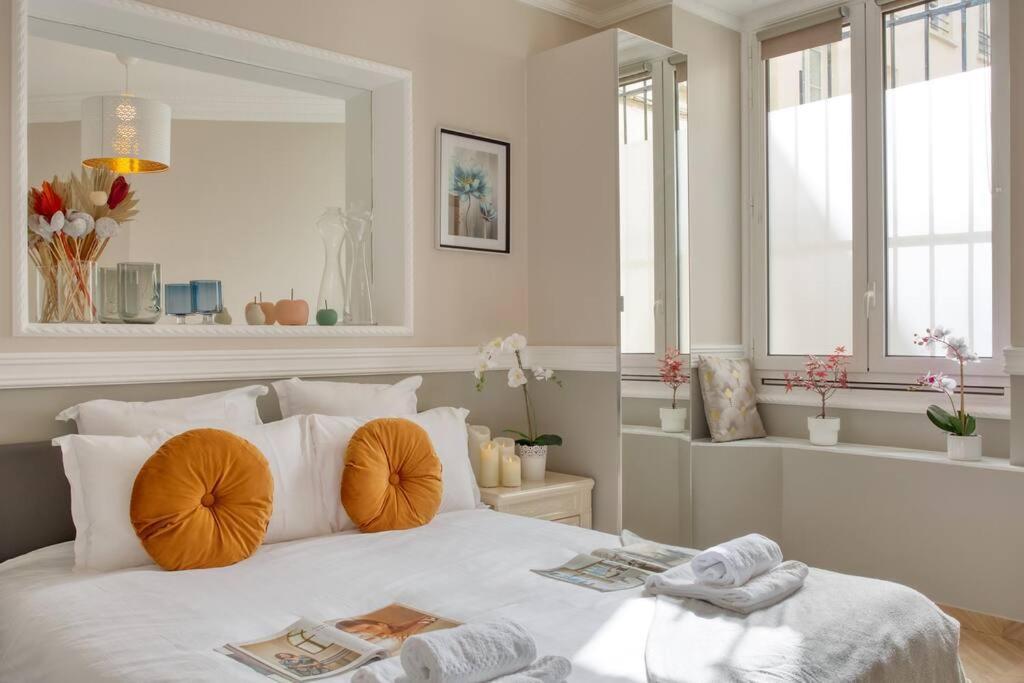 Charming Apart New 2 Bedrooms With Aircon 파리 외부 사진