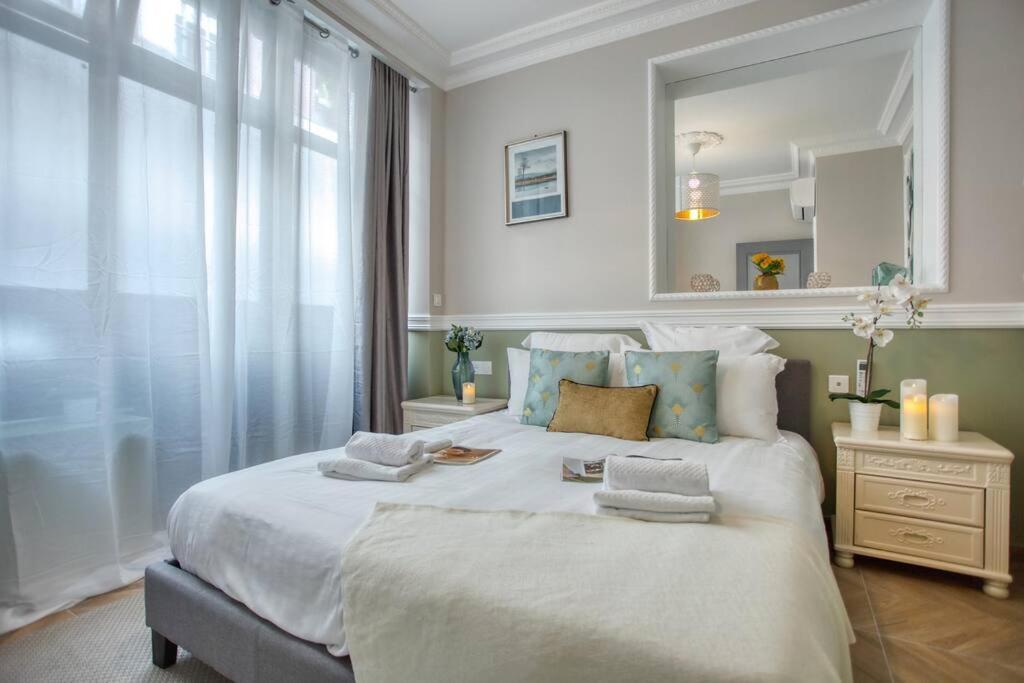 Charming Apart New 2 Bedrooms With Aircon 파리 외부 사진